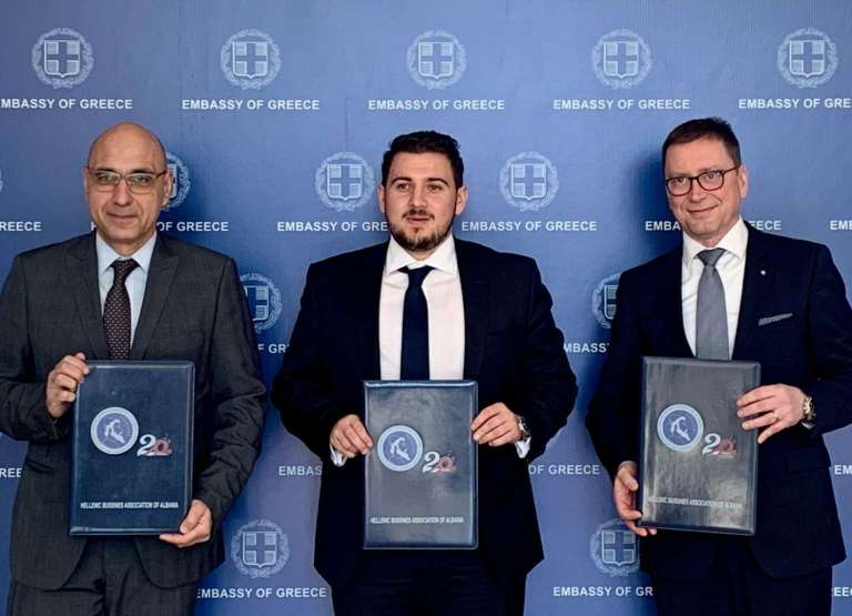 Μνημόνιο συνεργασίας μεταξύ των Ενώσων Ελληνικών Επιχειρήσεων Βόρειας Μακεδονίας, Αλβανίας  και Σερβίας